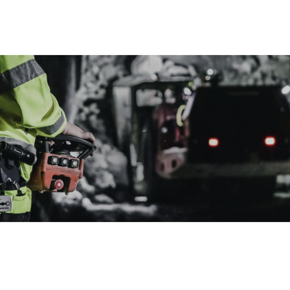 Underground mining operation using LHD loader with Curakit system